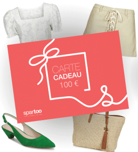 200€ de carte cadeau Spartoo à gagner avec Néon mag