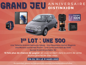 Bon plan du jour: [1] FIAT 500 à gagner (15 000€)