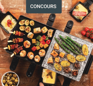 Bon plan du jour: [1] appareil à raclette à gagner