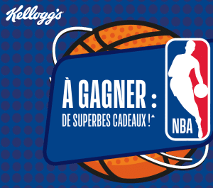 Bon plan du jour: des dizaines de cadeaux NBA x Kelogg's à gagner