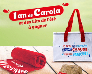 Jeu Carola: 22 kits plages offerts 🏖️
