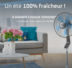 Un Ventilateur Rowenta à Gagner : Le Compagnon Idéal pour l'été