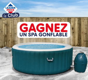 Leader Price: 1 spa gonflable à gagner