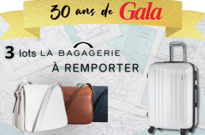 Jeu Gala/ La Bagagerie: 3 lots de bagages à gagner! 🧳