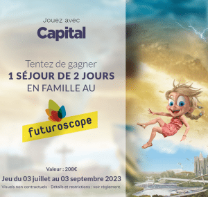 Futuroscope: 1 séjour de 2 jours en famille à gagner