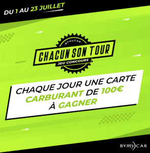 19 cartes essence 100€ à gagner