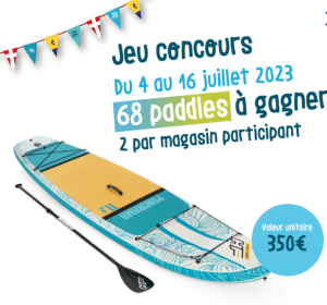 Magasins U: 68 paddles à gagner