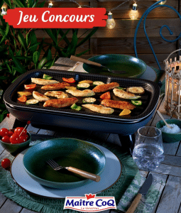 Une plancha offerte par Maitre Coq 🐓