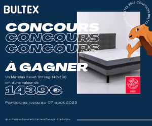 Votre matelas BULTEX offert