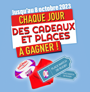 Votre cadeau rugby vous attend 🏉