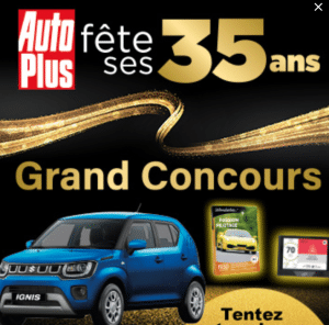 Gagnez une voiture avec Auto Plus 🚗✨