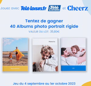 Votre album photo Cheerz offert   📸🎉