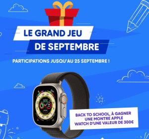 1 Apple Watch offerte par Leader Price ⌚🎁