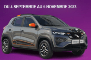 1 DACIA électrique à gagner 🚗