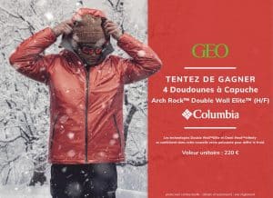 Doudoune Columbia de 220 € à gagner