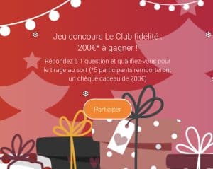 5 chèques cadeaux multi-enseignes de 200 euros