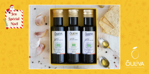 30 coffrets de 3 huiles OULIVA (35 euros)