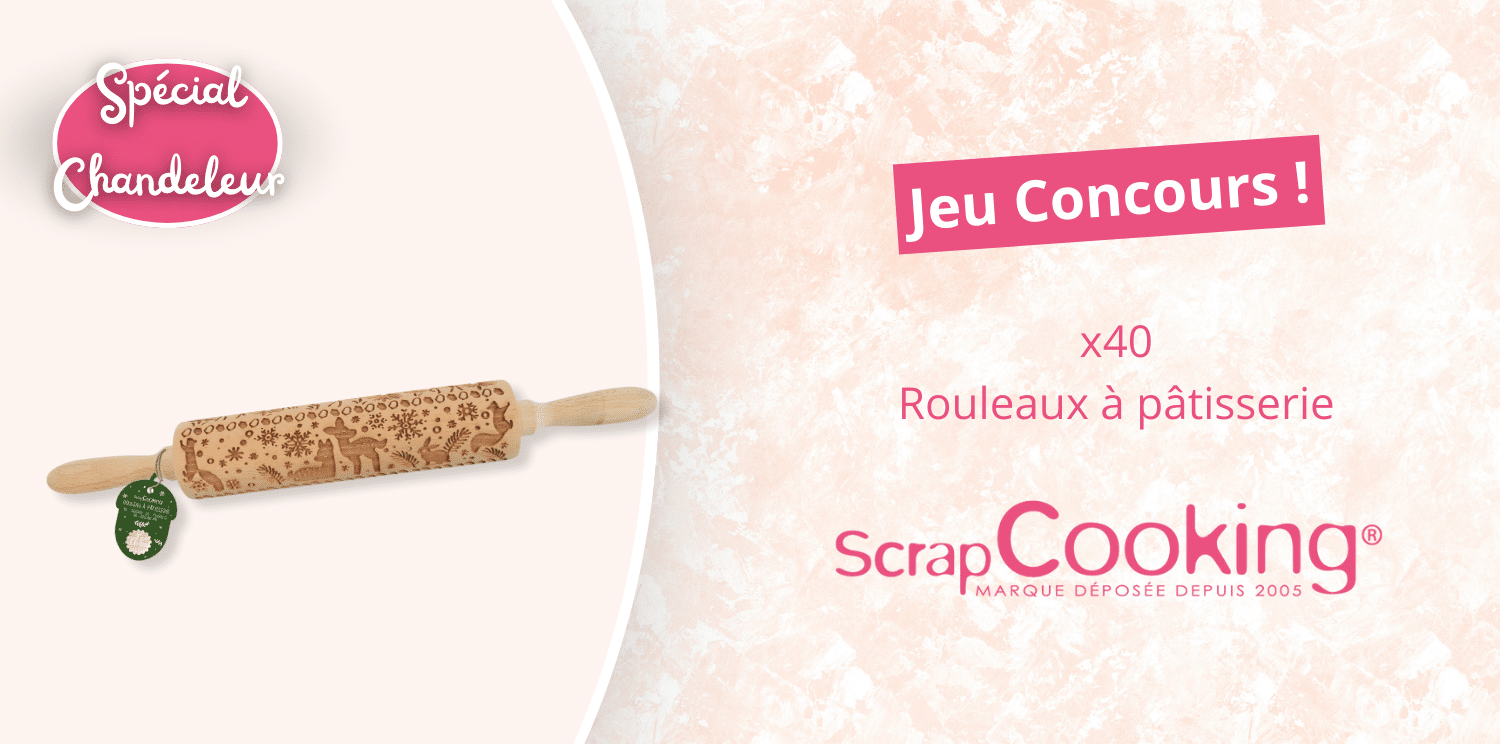40 rouleaux à pâtisserie pour customiser vos tartes
