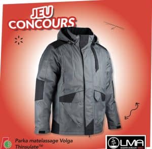 à gagner : 1 parka matelassée Volga