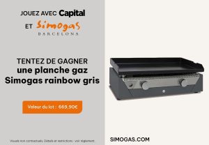1 plancha à gaz Simogas (669 euros)