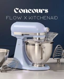 1 robot pâtissier "Blue Salt" de KitchenAid