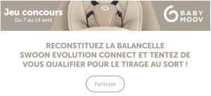 1 balancelle bébé (299 euros)