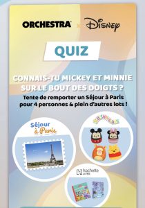 1 lot composé de 1 séjour de 3 nuits pour 2 adultes et 2 enfants à Paris avec customisation d'un sac de rentrée scolaire + 1 shooting photo + 1 traveller card de 350 euros (4100 euros)