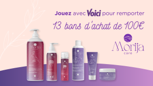 13 bons d'achat "Morija Care" de 100 euros