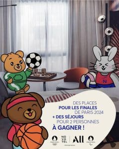 4 séjours pour 2 personnes à Paris pour assister aux finales de volleyball des Jeux Olympiques Paris 2024 le 10 août