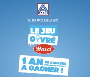1 an de courses (sous la forme de 2500€ en bons d'achat)