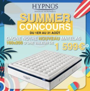 1 matelas Hypnos (1599 euros)