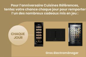 3 tables de cuisson aspirantes Bosch (2089 euros)
