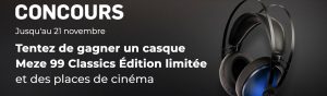1 casque Meze 99 Classics Édition limitée Son-Vidéo (309 euros)