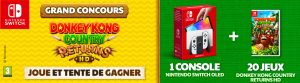 1 console Nintendo Switch valeur 280 €