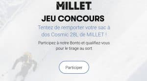 1 sac à dos Millet valeur 199 €