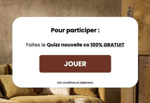1 lot de 2 e-cartes cadeaux "Maisons du Monde" de 500 euros