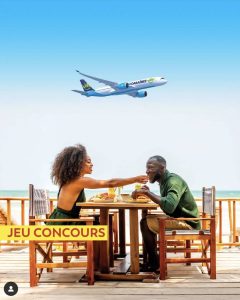1 lot de 2 billets d'avion à destination de Fort-de-France (Martinique) ou Pointe-à-Pitre (Guadeloupe)