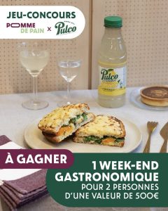 1 week-end gastronomique pour 2 personnes valeur 500 €