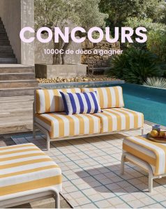 1 bon d'achat "La Redoute" de 1000 euros