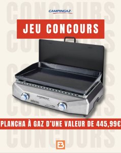 1 plancha à gaz "Campingaz BF Master L Plus" valeur 445 €