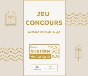 1 séjour pour 2 personnes à l'Hôtel Westminster à Nice (06) avec 2 cartes French Riviera Pass 24h