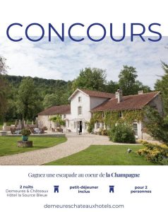 1 séjour pour 2 personnes en Demeures & Châteaux Hôtel la Source Bleue à Gudmont-Villiers (52)