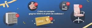 1 carte cadeau Songmics Home de 1000 euros
