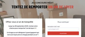 1 an de loyer ou de mensualités de prêt immobilier valeur 9 000 €