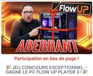 1 PC Player 3 RTX 5060Ti valeur 1 550 €