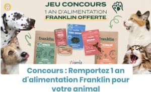 2 lots d'un an d'alimentation pour votre chien ou chat