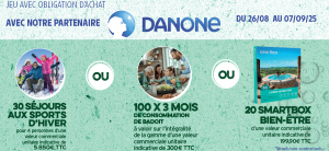30 séjours pour 4 personnes aux sports d'hiver valeur 5 850 €