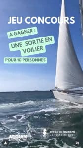 journée en voilier pour 9 personnes sur le Bassin d'Arcachon valeur 600 €