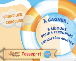5 séjours pour 4 personnes au Parc Astérix + 1 diner valeur 1 274 €