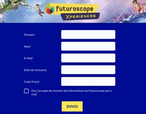 1 séjour en famille au Parc de Futuroscope (+ 1 jour à l'Aquascope) à Poitiers valeur 620 €